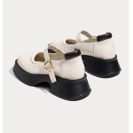 Giày da đơn giản xinh xắn S0022