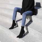 Giày boot gót nhọn S0016