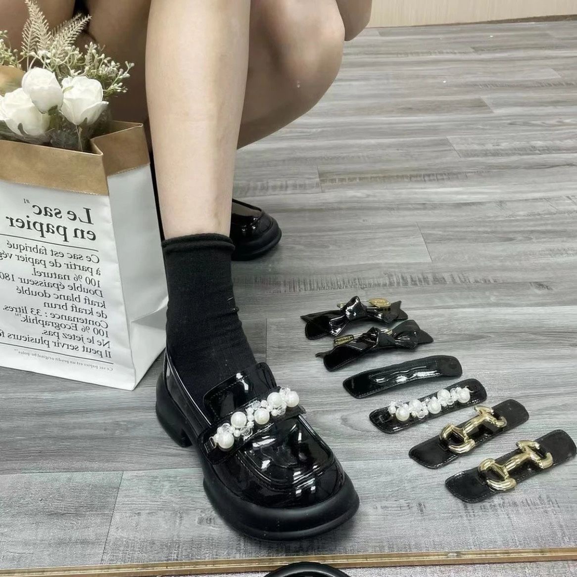 Giày kèm set gài thay đổi S0019