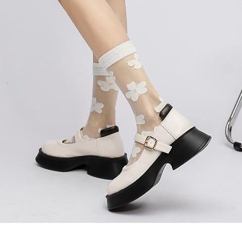 Giày da đơn giản xinh xắn S0022