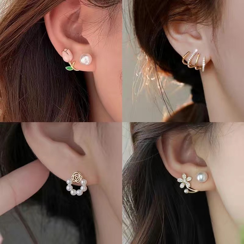 Set 4 - 9 khuyên tai J0001