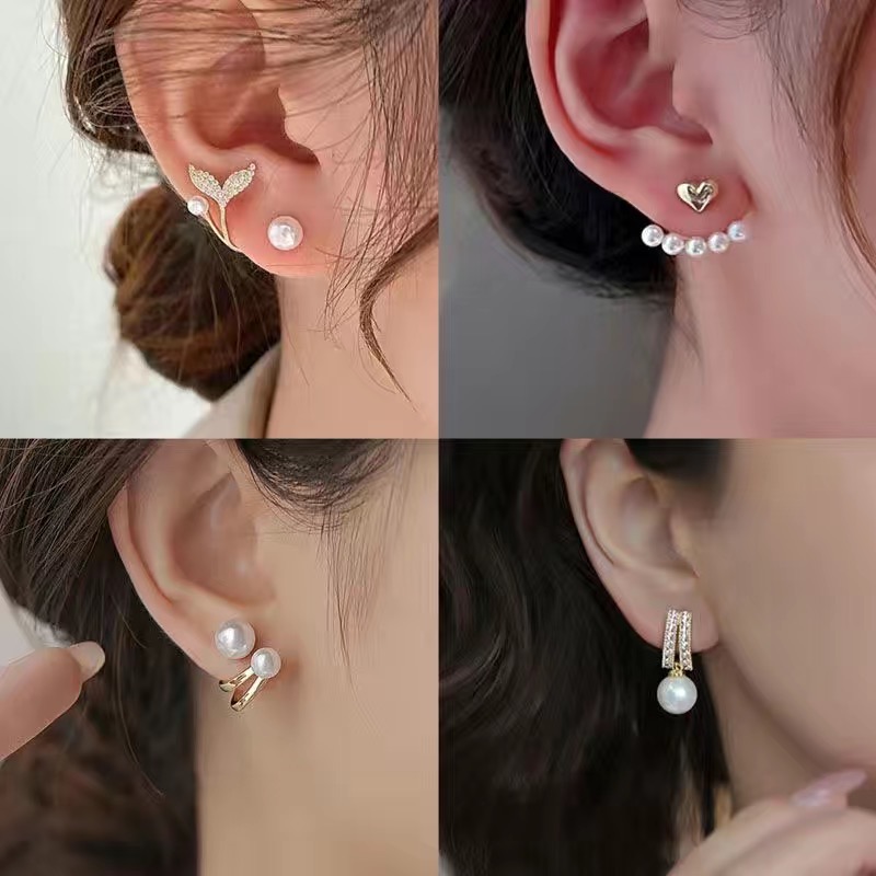 Set 4 - 9 khuyên tai J0001