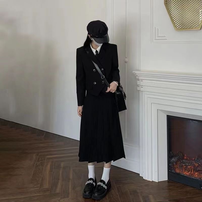 Set váy vest 4 khuy SN0037
