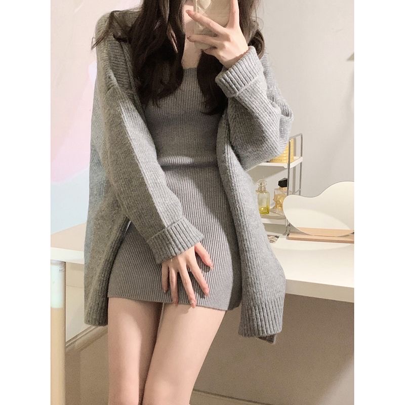 Set váy Kèm Cardigan SN0014