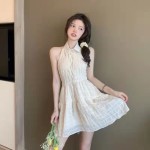 Váy khoe vai xinh V0008