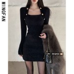 Váy len xinh dày dặn V0018