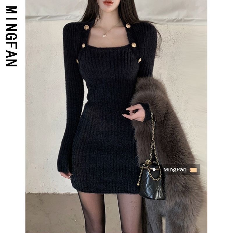 Váy len xinh dày dặn V0018