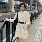 Váy len tặng kèm dây đai V0005