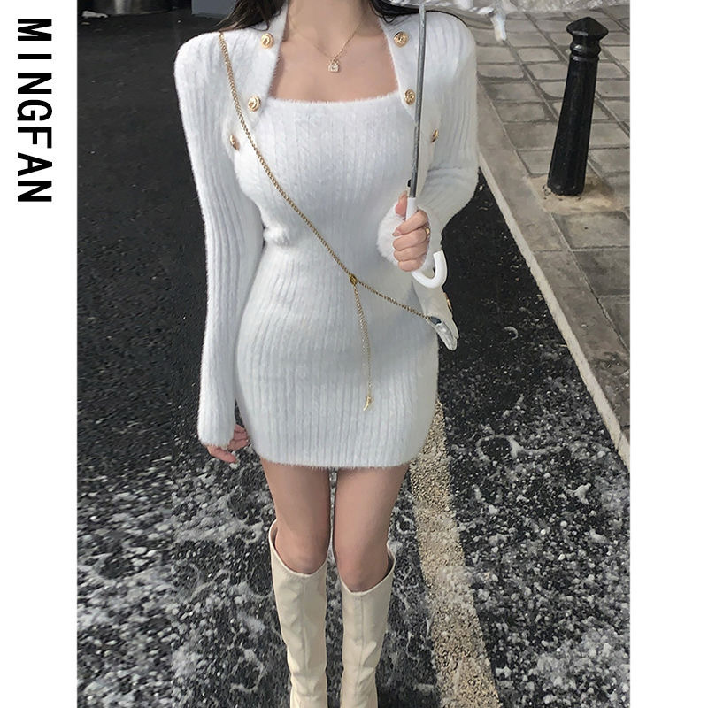 Váy len xinh dày dặn V0018