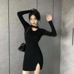 Váy body len tăm xinh V0020