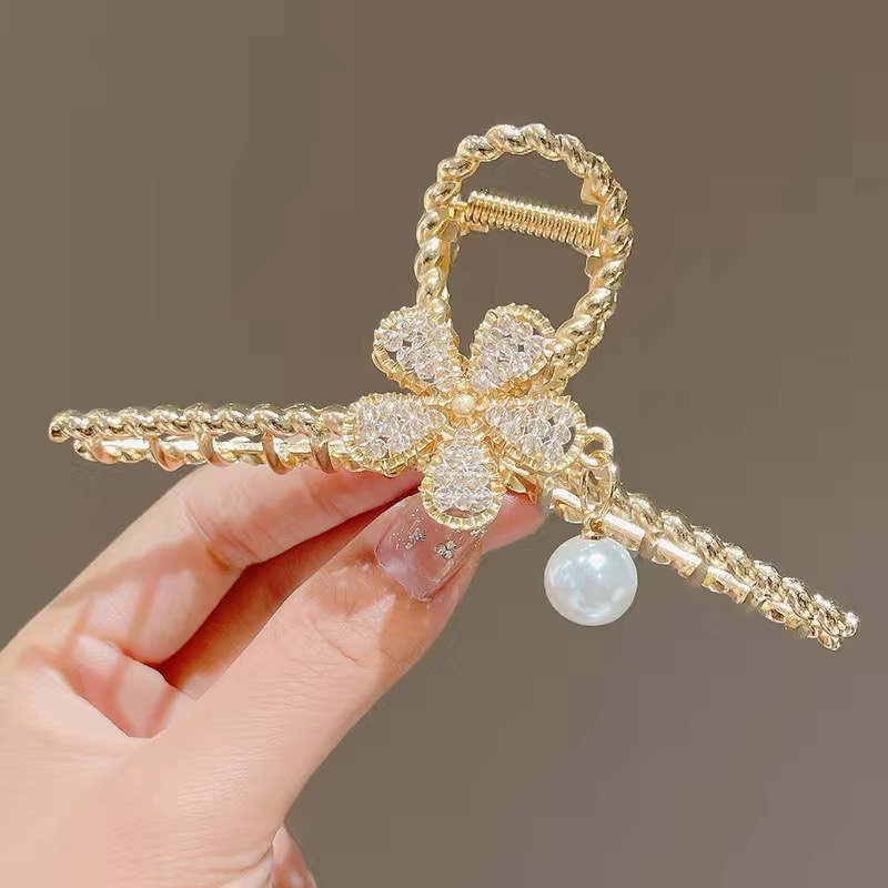 Set 4 kẹp đính đá KT0008