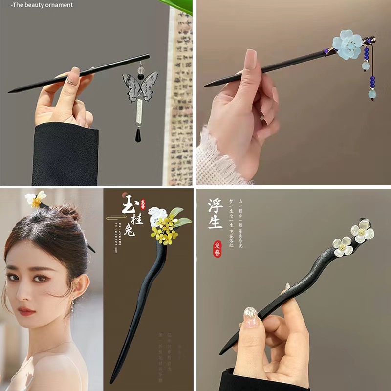 Set 4 trâm cài tóc xinh KT0007