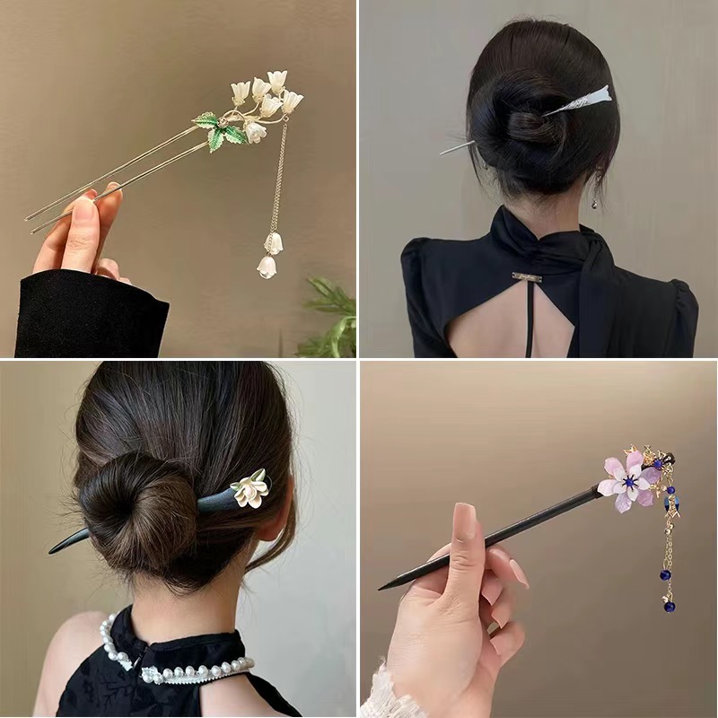 Set 4 trâm cài tóc xinh KT0007