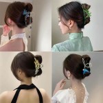 Set 4 kẹp đơn giản nhẹ nhàng KT0004