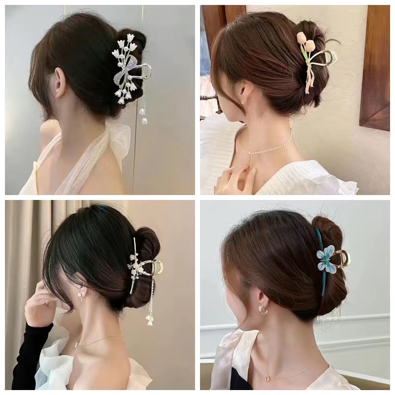 Set 4 kẹp tóc xinh KT0003